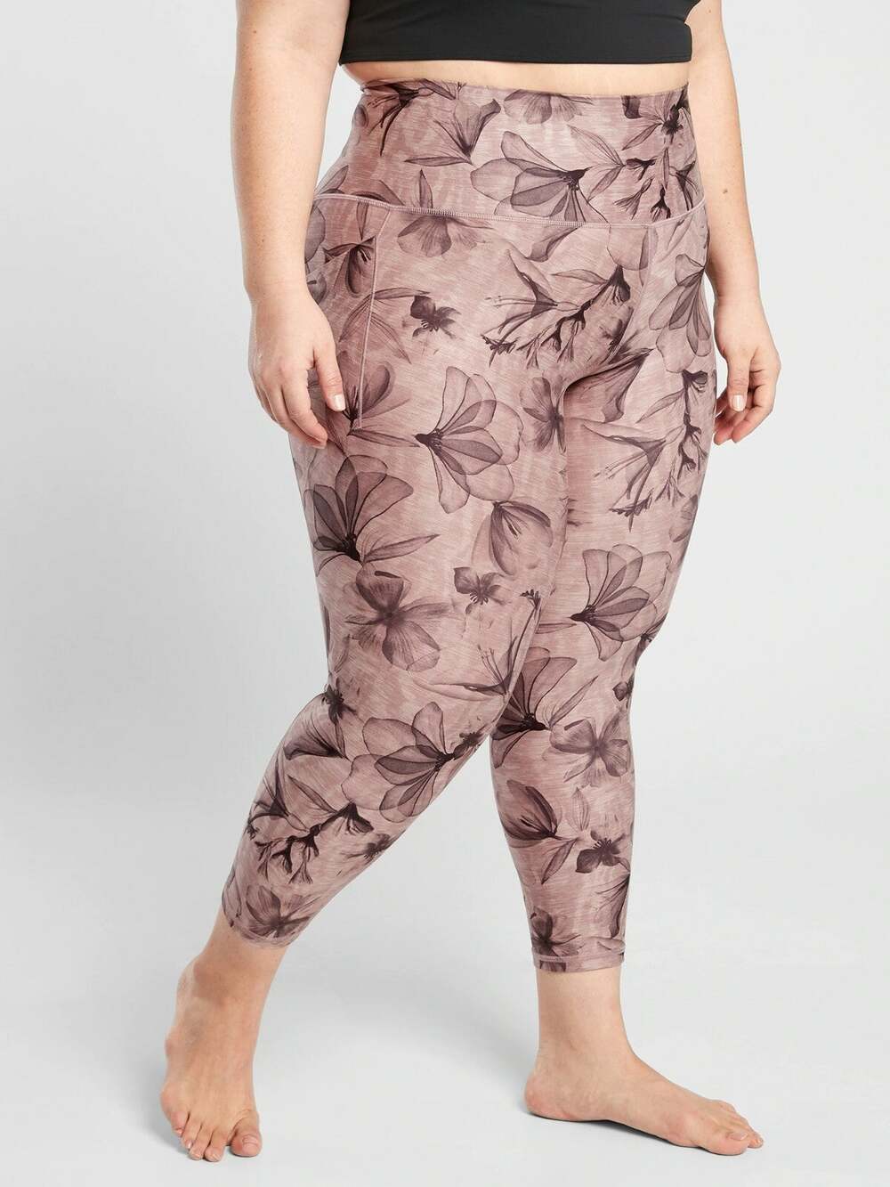 NWOT Athleta Salutation Stash Pocket II 7/8 Tight SIZE 1X 1 X #657536 W0116H